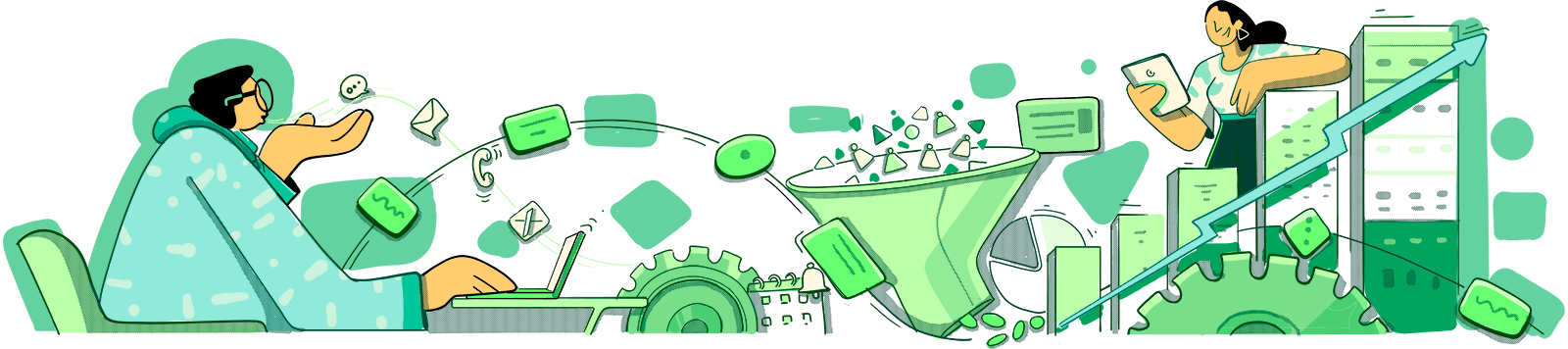 bigin what is crm illustration