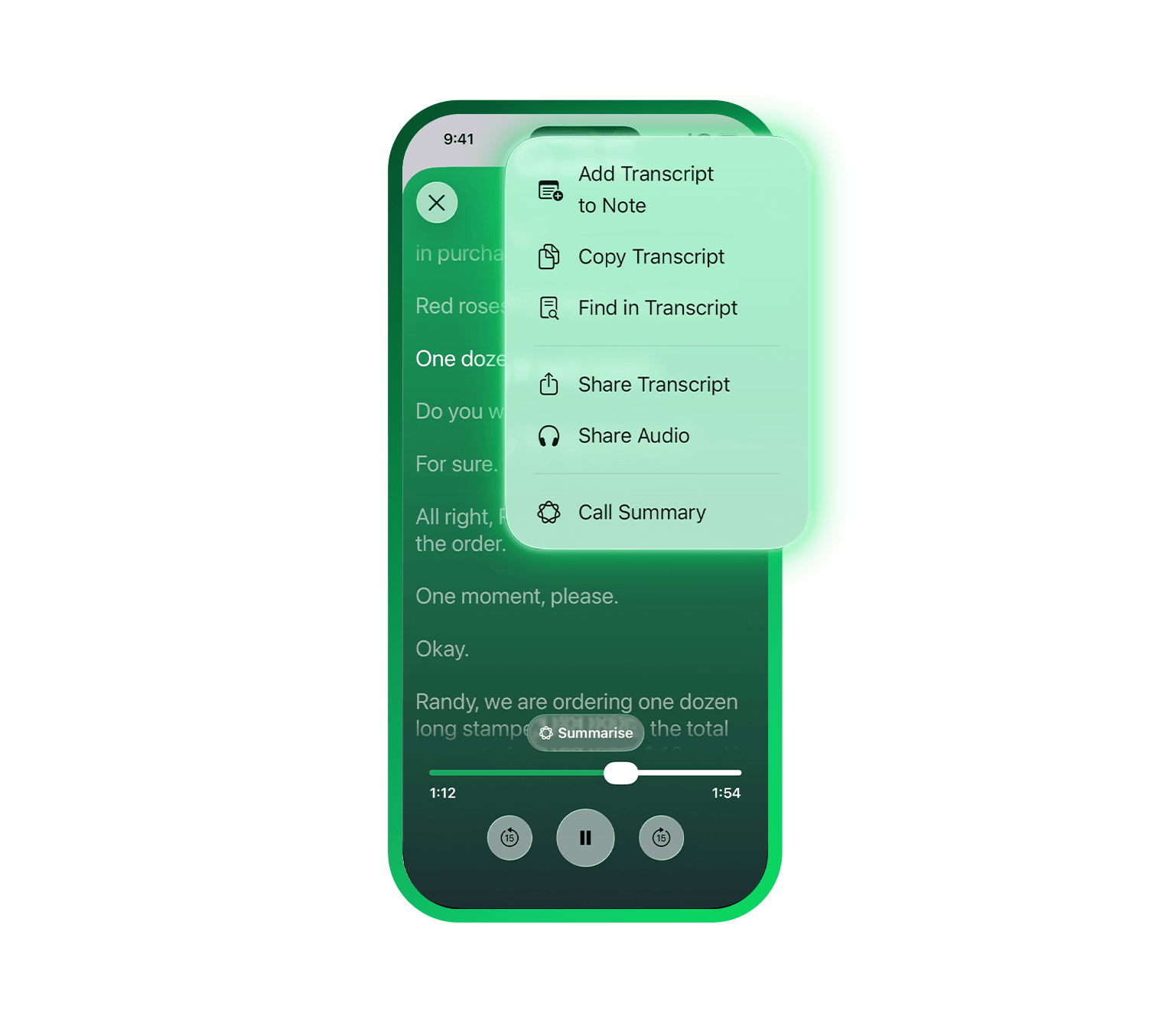 Customer Onboarding AI Generated Call Transcripts