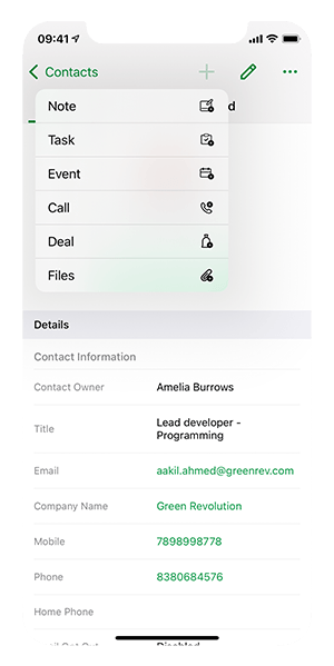 New improved app - Bigin by Zoho CRM