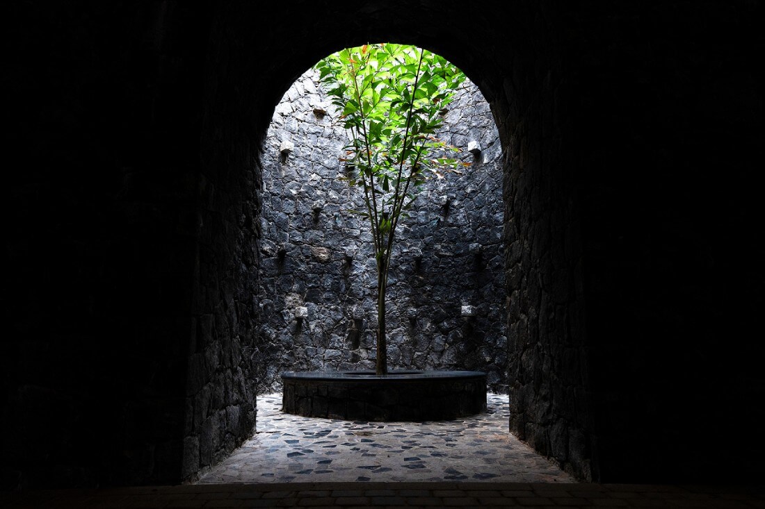 Green corridor underground 2