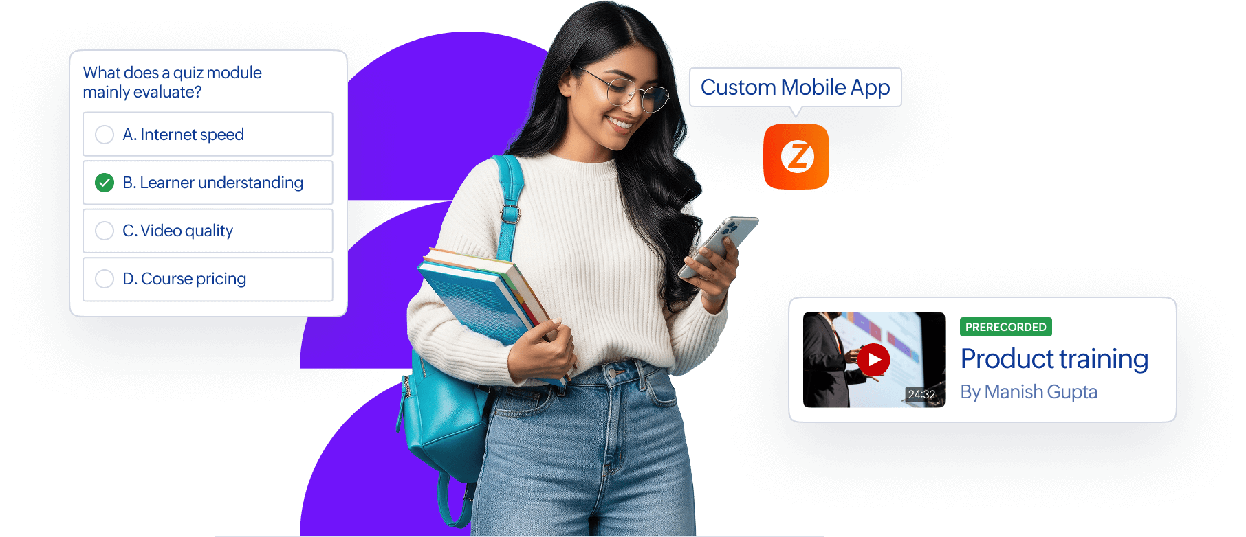 Mobile-friendly learning experience