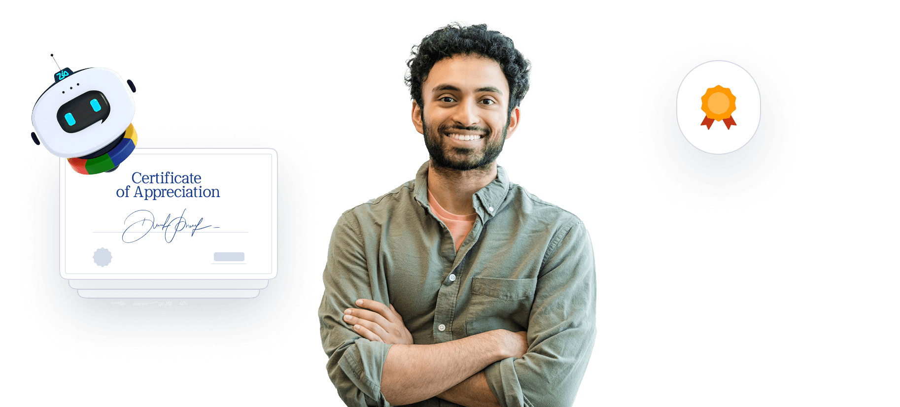 Professional certificates without manual work