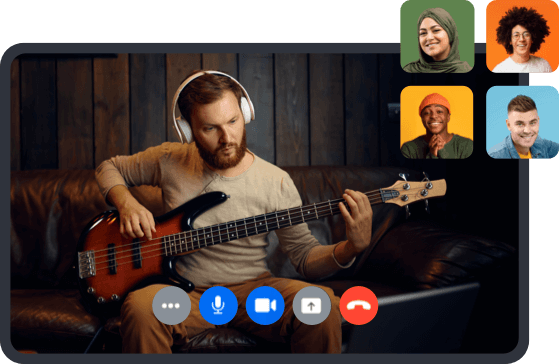 Built-in live workshops