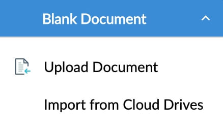 Create documents in a click