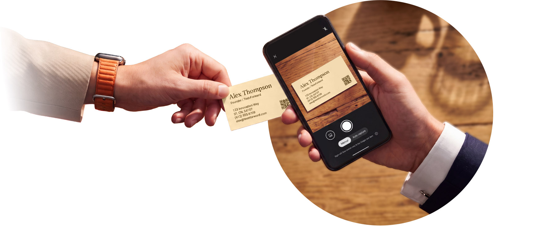 Bigin business card scanner