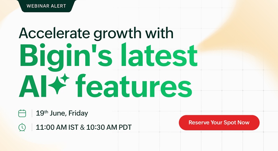 Bigin masterclass webinar
