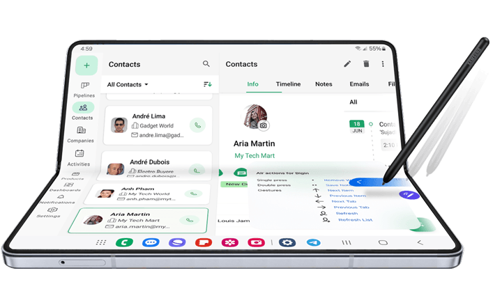 S-Pen actions