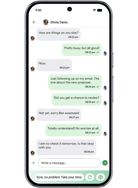 Reply assistant for WhatsApp chats powered by Gemini Nano