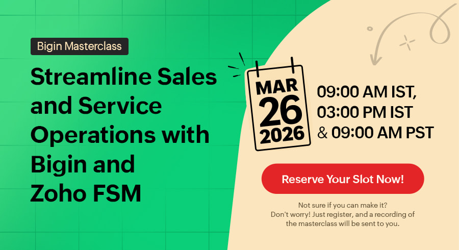 Bigin masterclass webinar